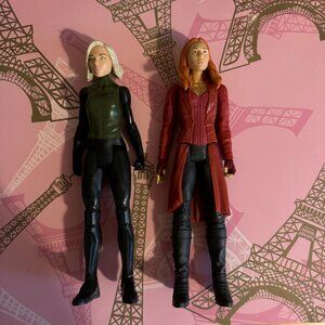 2 Action Figure Marvel Infinity War Wanda and Black Widow